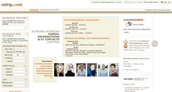Desktop Screenshot of castingsurlenet.fr